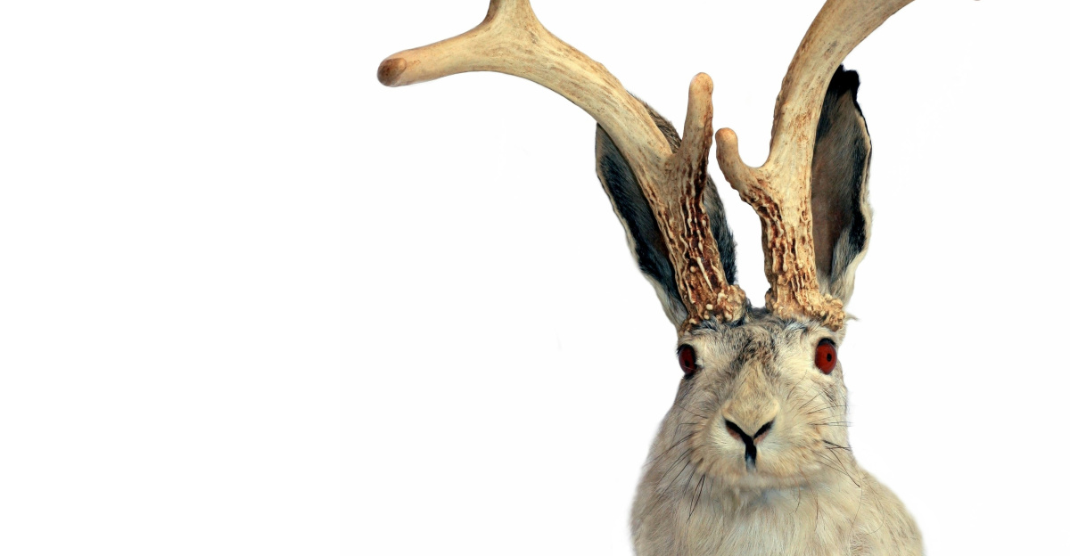 a bird with a large antlers
