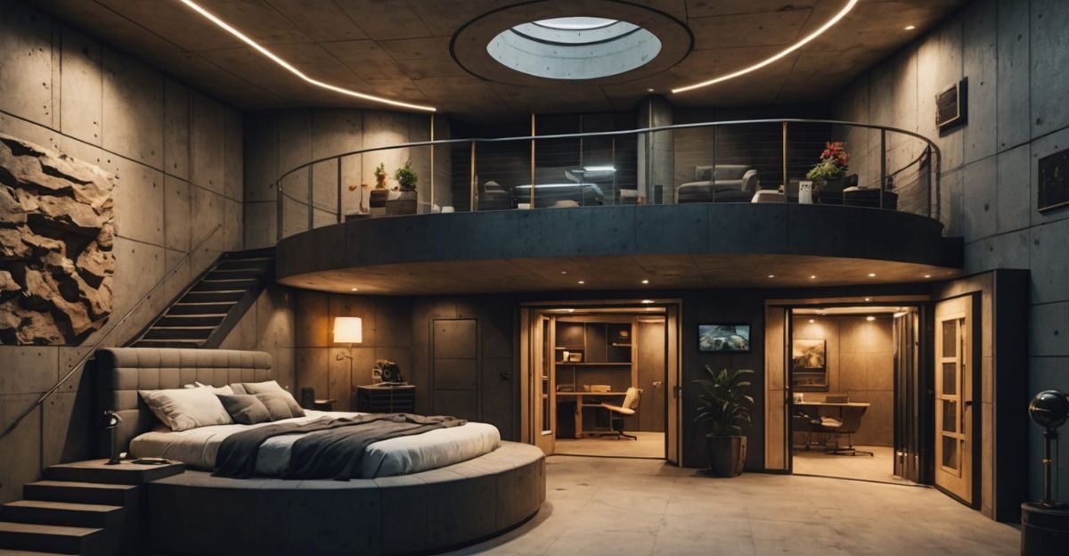 Futuristic Luxury Bunker with Modern Design by Margarita S nchez