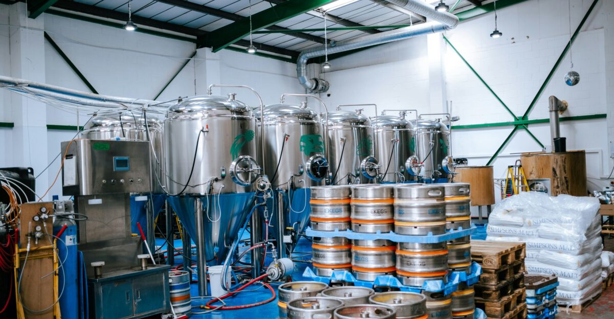 a room full of machines