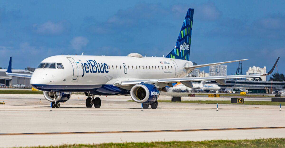 a large airplane on the runway