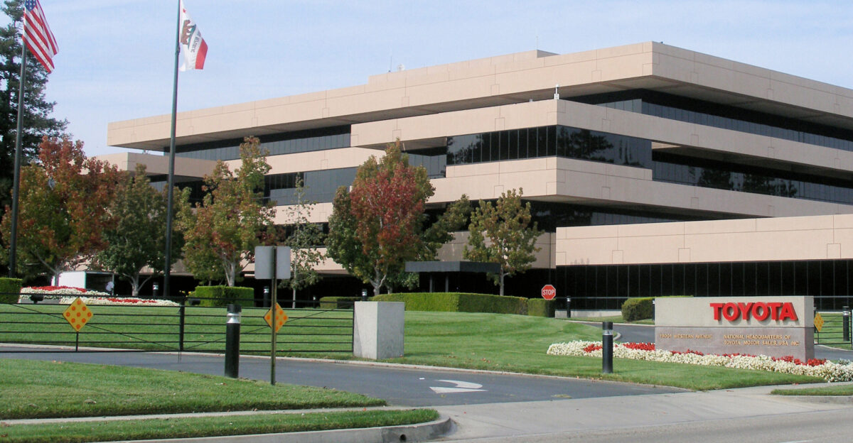 The headquarters of Toyota Motor Sales at 19001 Western Avenue Torrance